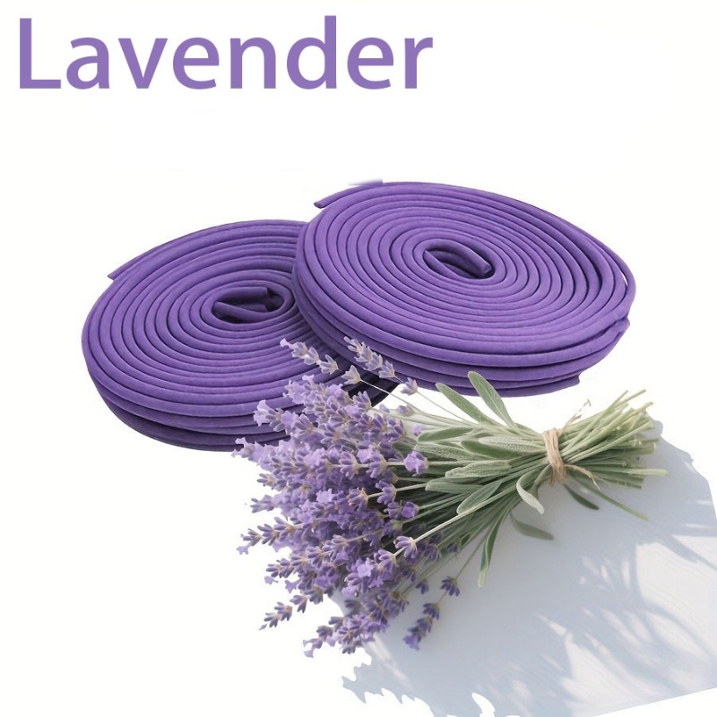 Home Fragrance Lavender - 50 Single Disc Natural Lavender Coil