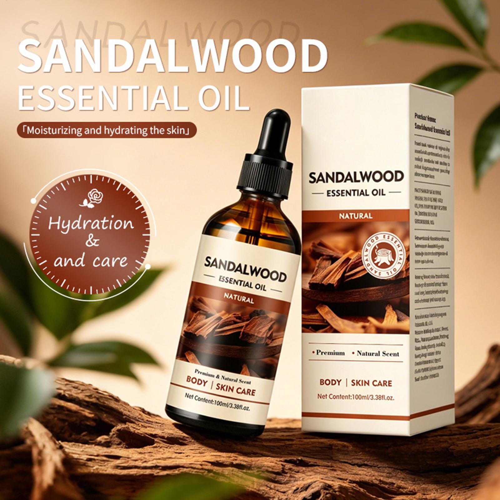 Home Fragrance Usa - Sandalwood Fragrance Oil 100ml Natural Aromatherapy