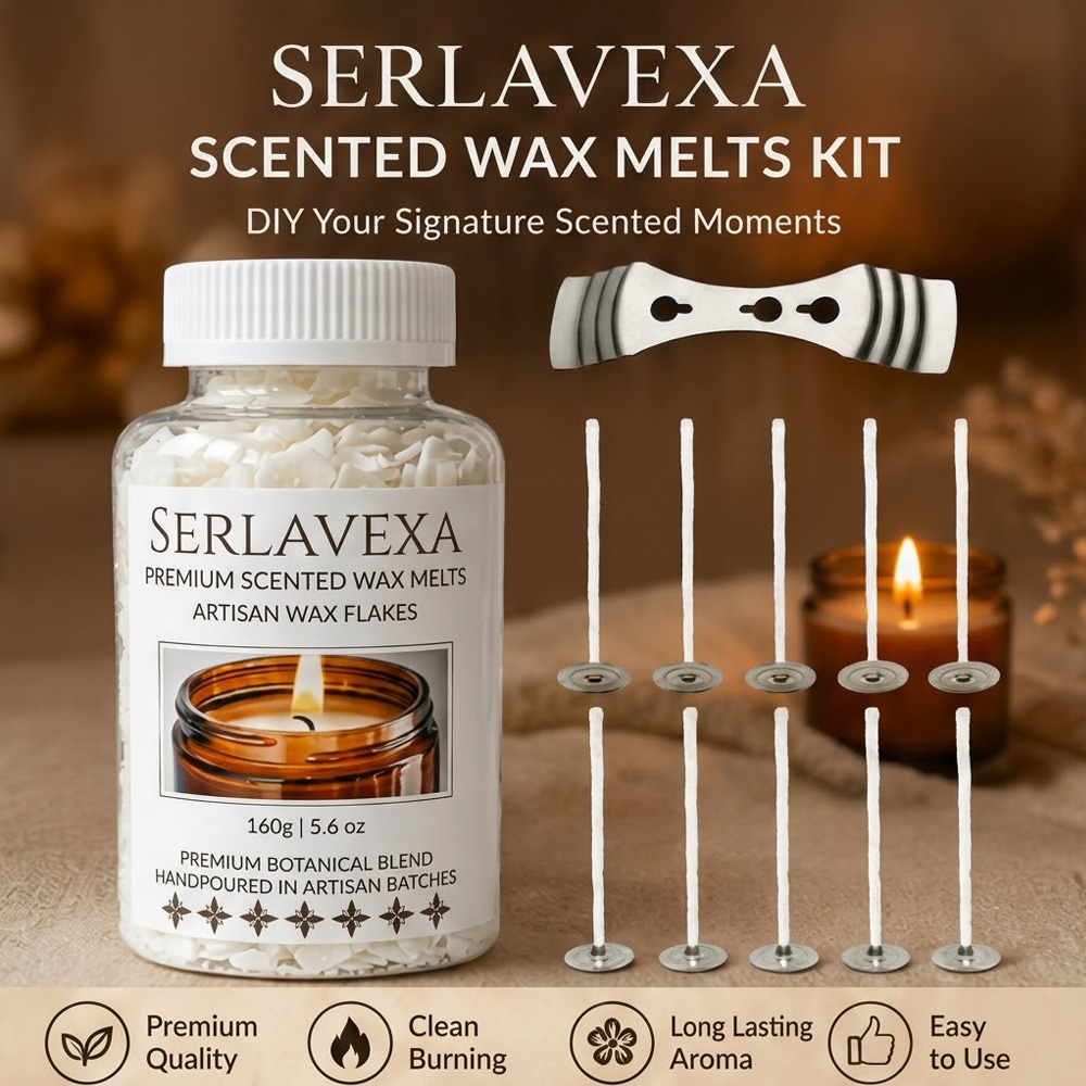 Soy Wax Flake - DIY Candle Kit 160g Scented Wax