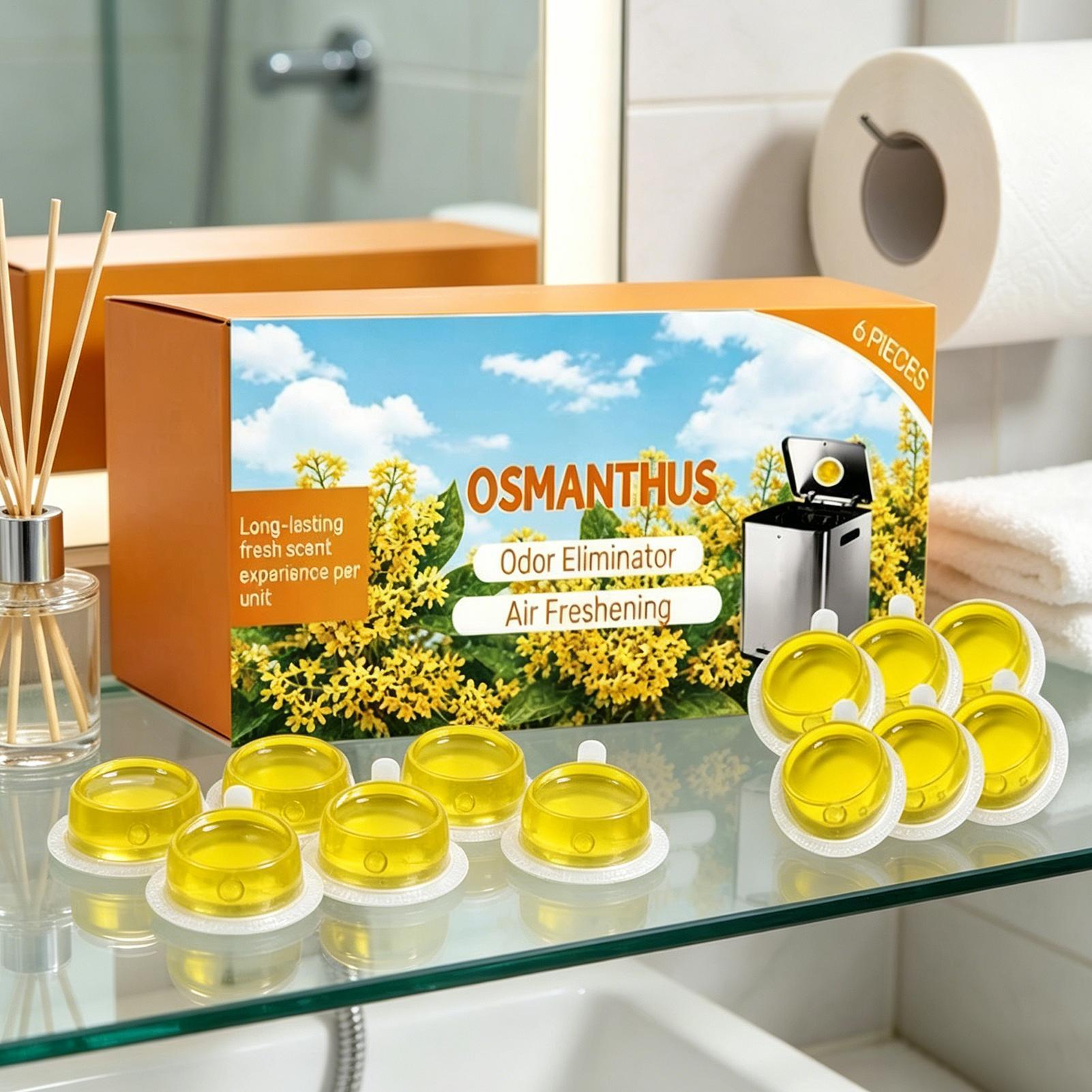 Home Fragrance Gel - Trash Can Freshener 6Pcs/set Long Lasting