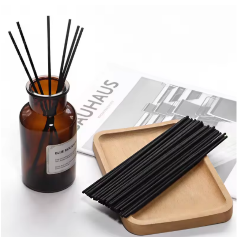 Home Fragrance Brand - 10/30/50pcs Mix Black White Fiber Reed