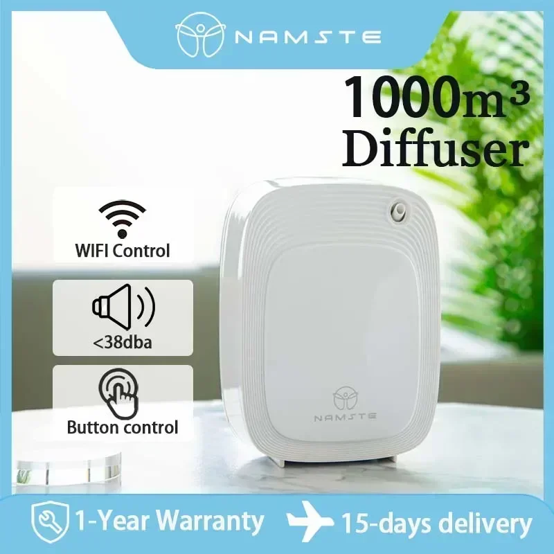 Home Fragrance Collection - Namste 1000m³ Aroma Diffuser Machine 200ML