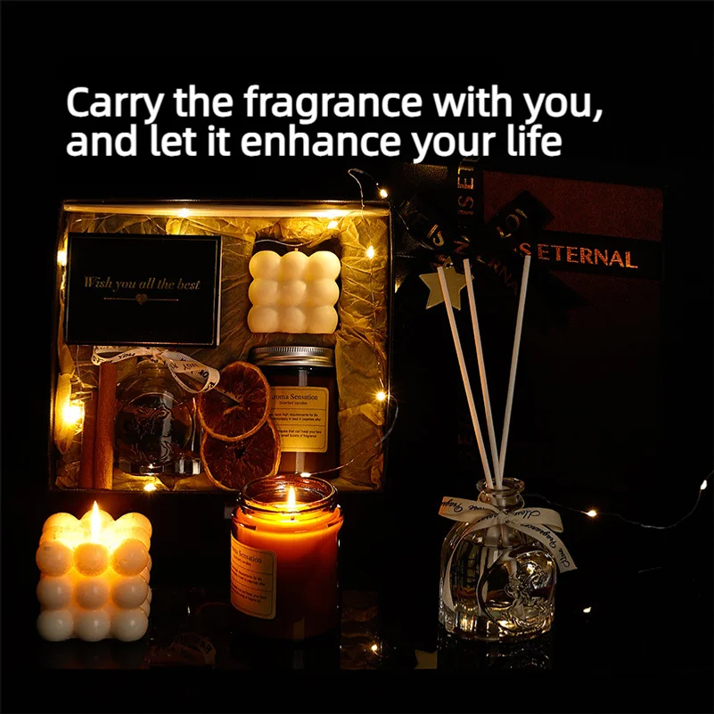 Scented gift box, soy wax frag - Home Fragrance Gel recension och pris