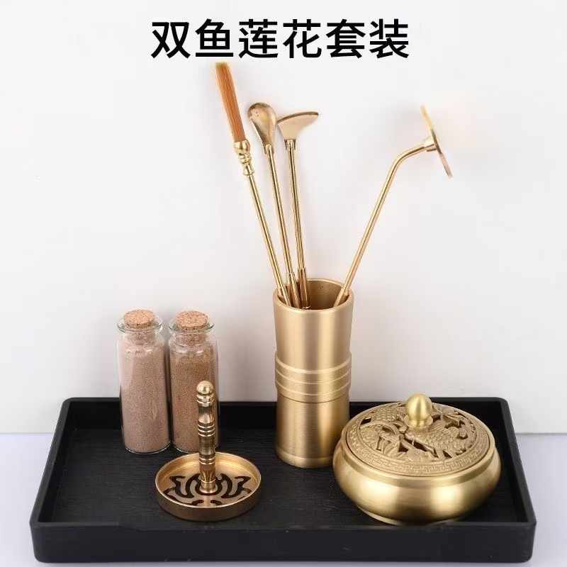 Pure Copper Incense Holder Set - Home Fragrance Zen recension och pris