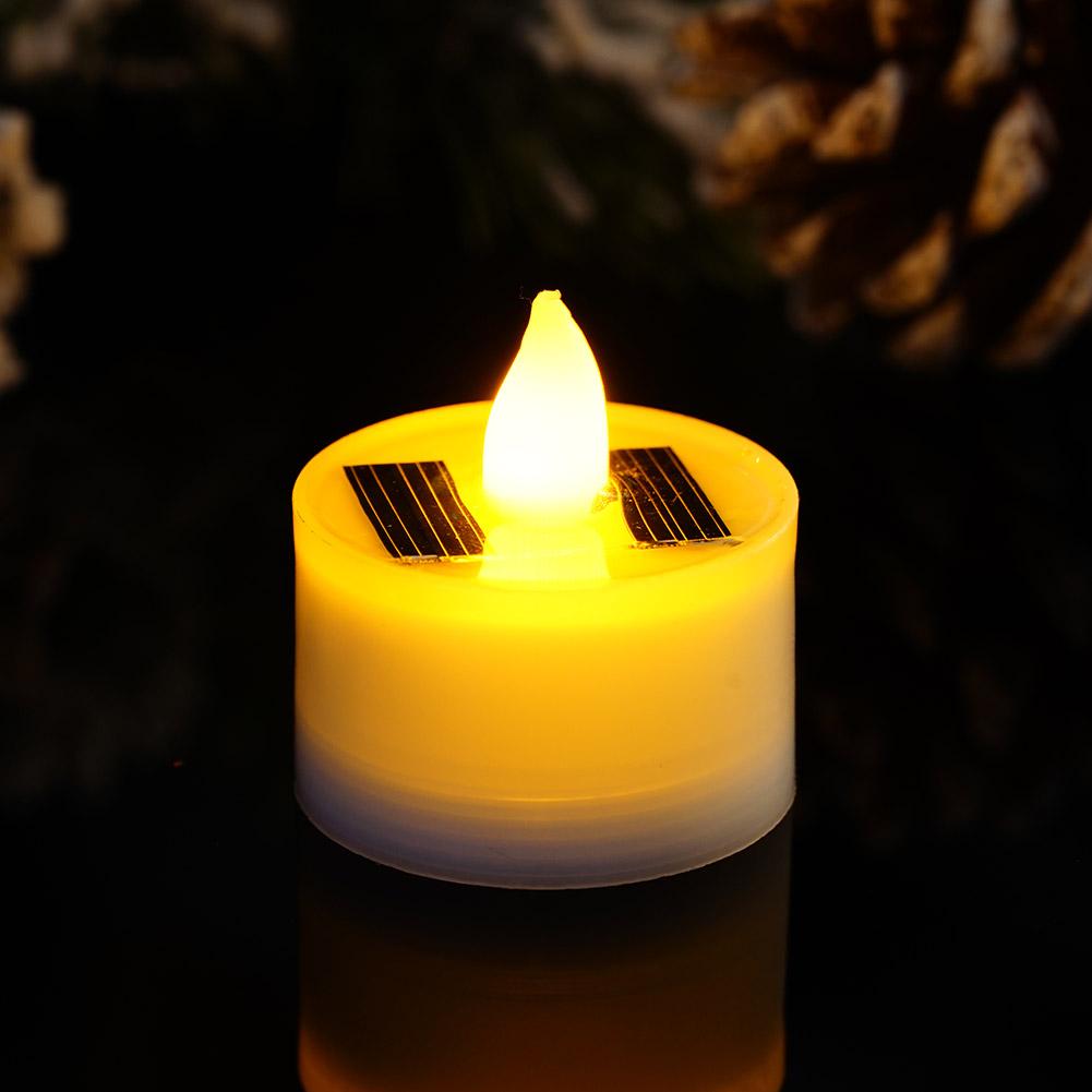 New Solar Candles Flameless LE - Beeswax Taper Candle recension och pris