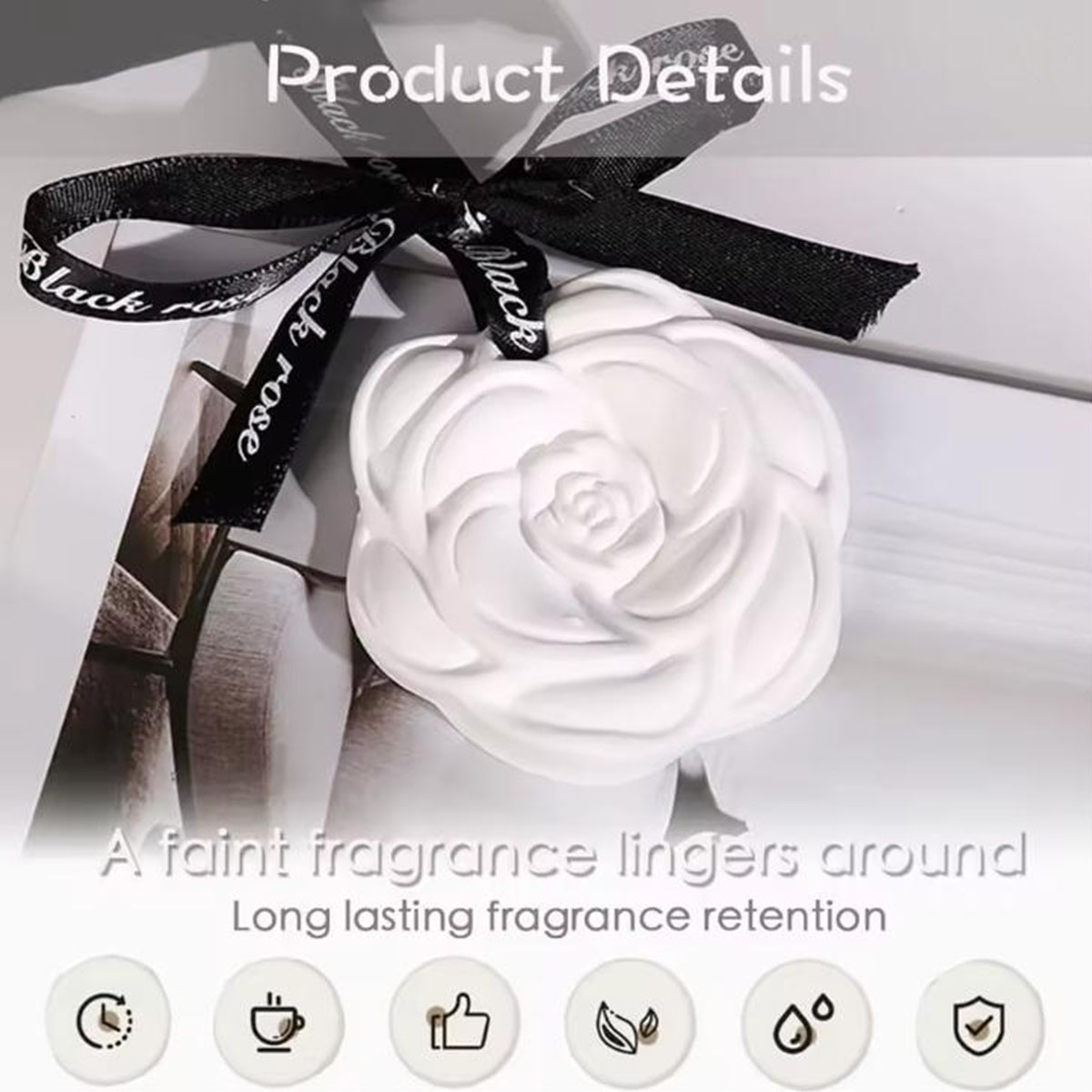 1/3/5/8/10PCS Camellia Gypsum  - Home Fragrance Janzen recension och pris
