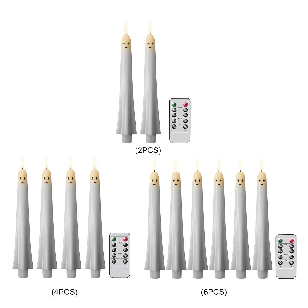 F5 Ghost Shaped Ghost Taper Ca - Beeswax Taper Candle recension och pris