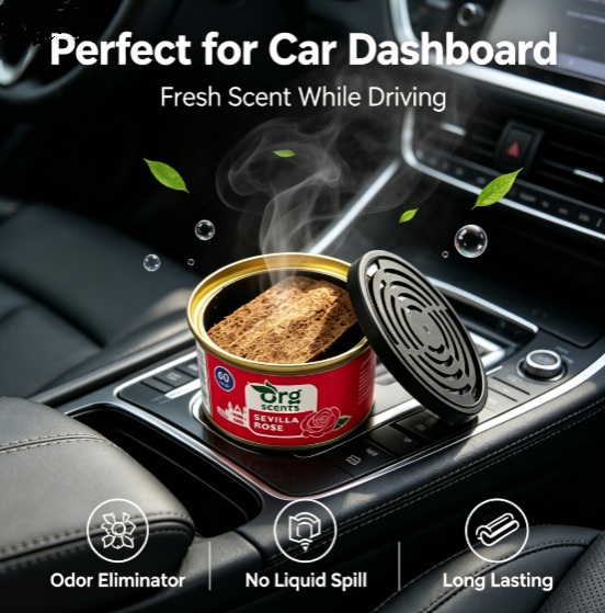 42g Car Air Freshener Solid Pe - Home Fragrance Collection recension och pris