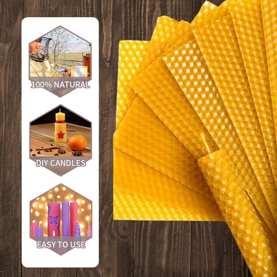 Beeswax Taper Candles Hand-Rol - Beeswax Taper Candle recension och pris
