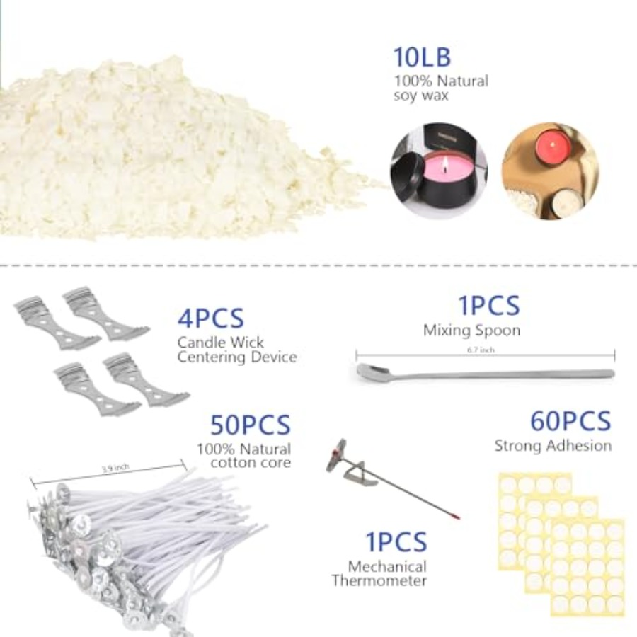 Candle Making Kit Supplies, So - Soy Wax Flake recension och pris