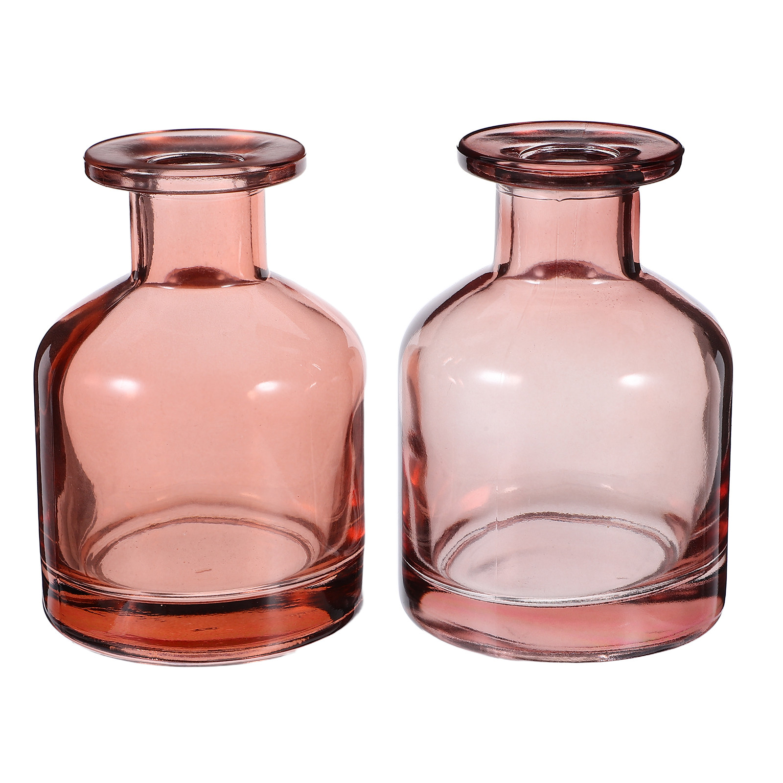 2Pcs Elegant Round Glass Aroma - Home Fragrance Bottle recension och pris