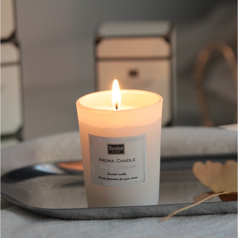 3-Color Glass Jar Scented Cand - Home Fragrance Options recension och pris