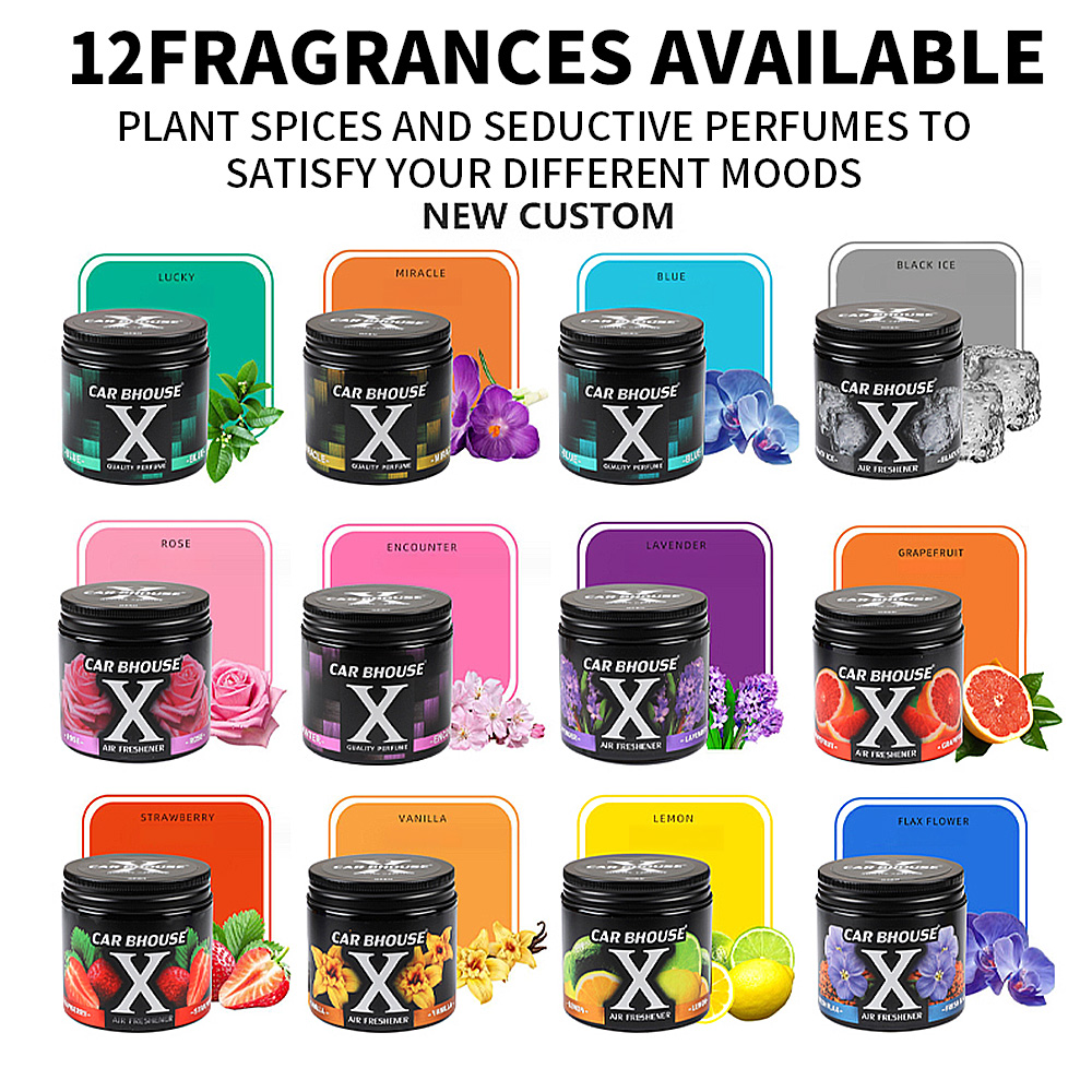 Car Perfume Solid Gel Air Fres - Home Fragrance Gel recension och pris