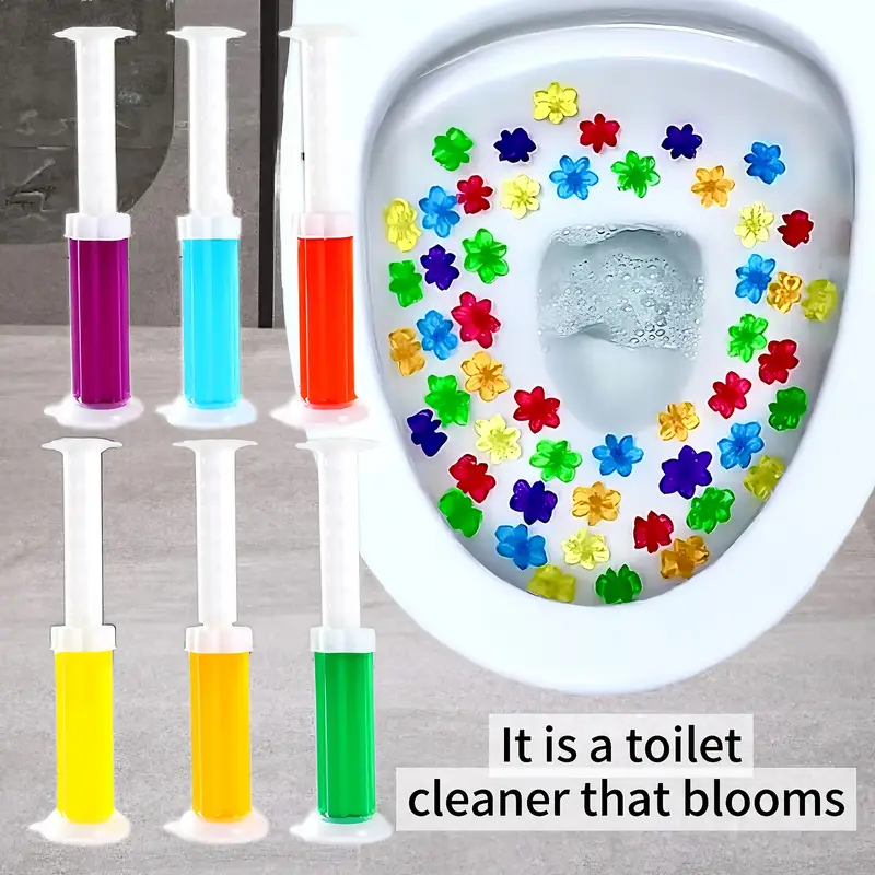 1/20pcs Flower Toilet Cleaner  - Home Fragrance Gel recension och pris