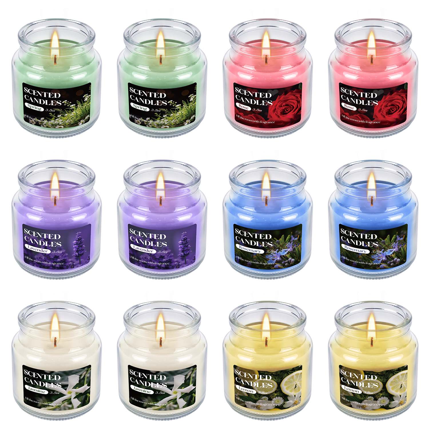 12-Pack Small Rotating Bottle  - Home Fragrance Options recension och pris