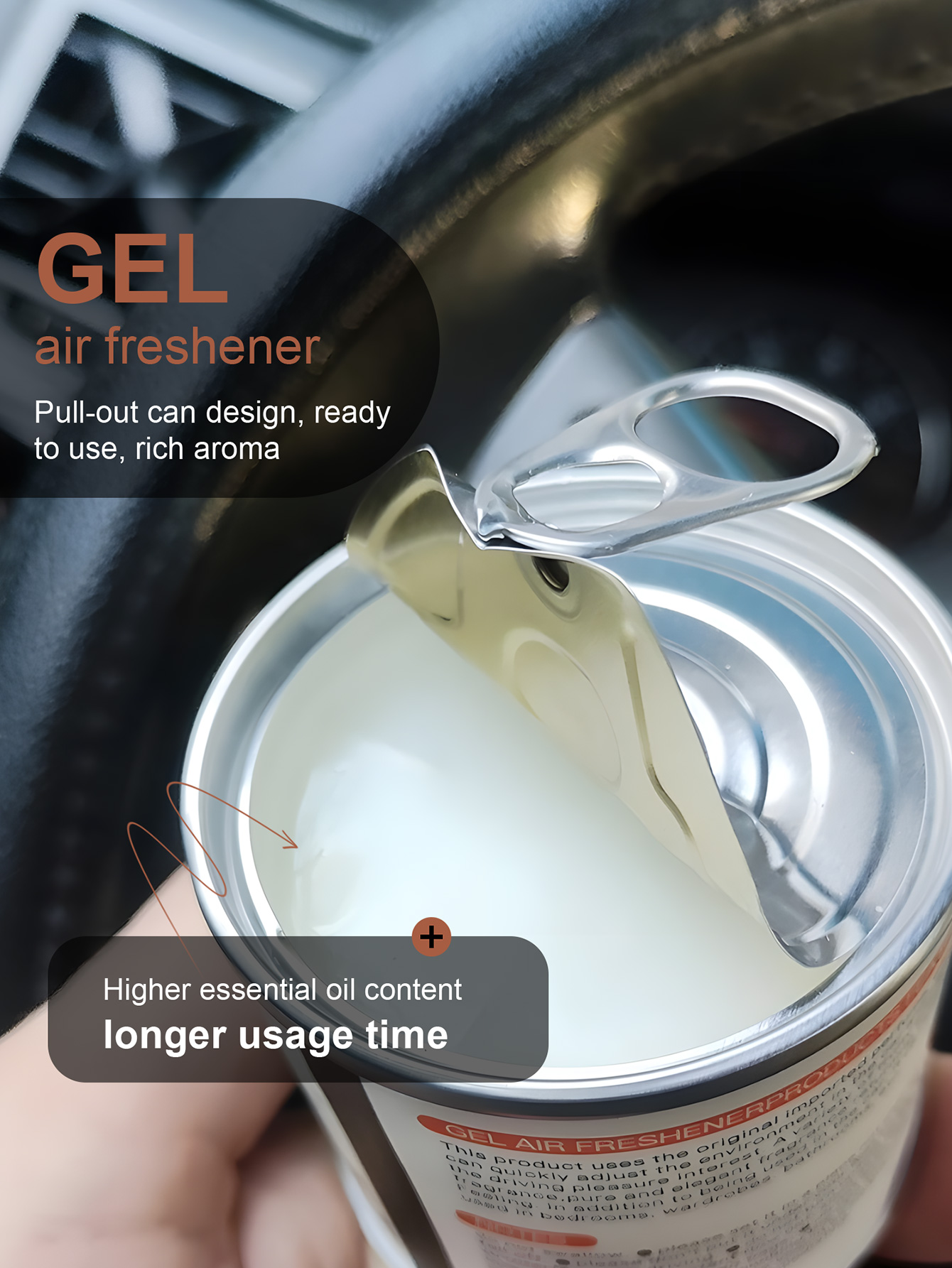 Dual-Purpose Air Freshening Ge - Home Fragrance Gel recension och pris