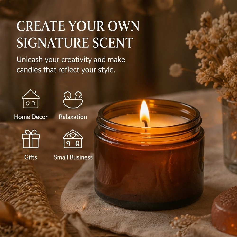 DIY Candle Kit 160g Scented Wa - Soy Wax Flake recension och pris
