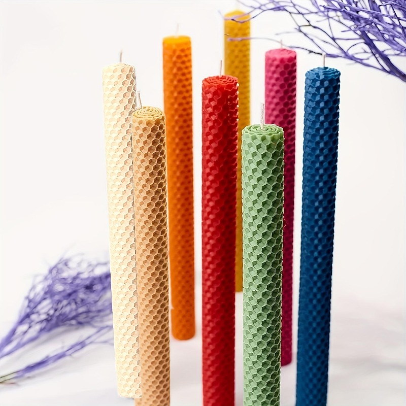 18/27 Beeswax Fine Taper Candl - Beeswax Taper Candle recension och pris