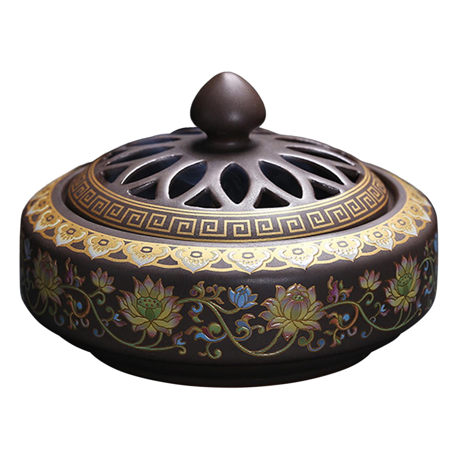 Ceramic Burner Flower Pattern  - Home Fragrance Zen recension och pris
