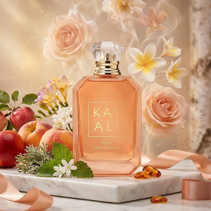 KAYALI Eden Sweet Peach Perfum - Home Fragrance Zara recension och pris