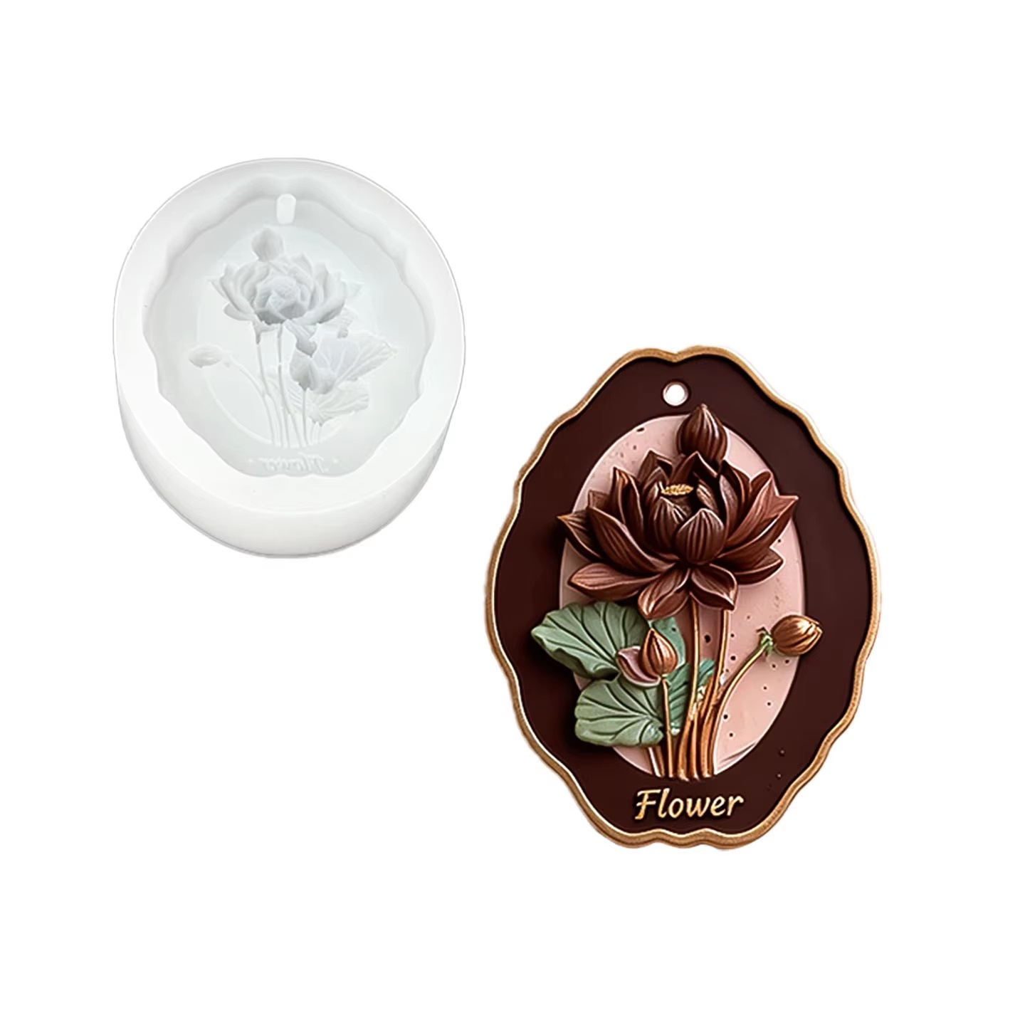 Stone Mold Handmade 3d Flower  - Home Fragrance Gel recension och pris