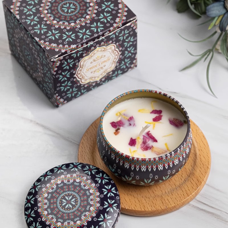 1/4PCS Vintage Scented Candles - Soy Wax Flake recension och pris
