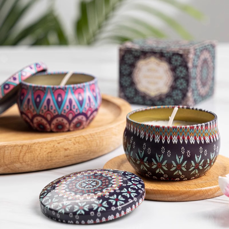 1/4PCS Vintage Scented Candles - Soy Wax Flake recension och pris