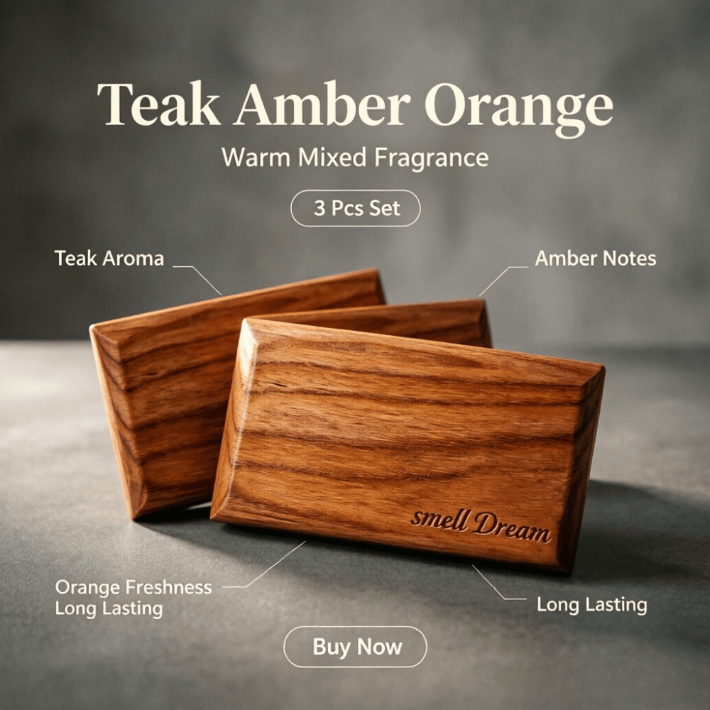 Car Air Freshener Teak Amber O - Home Fragrance Collection recension och pris